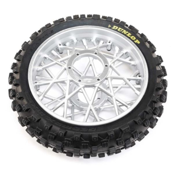 LOS46007 Promoto MX53 Hinterrad mit silberner Felge